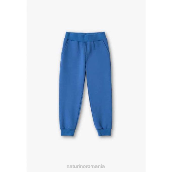 copii Naturino albastru milo pantaloni din bumbac 4J4P611