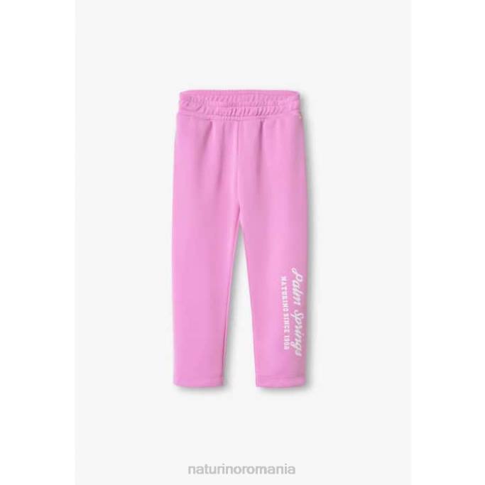 copii Naturino liliac gwen pantaloni din bumbac 4J4P610