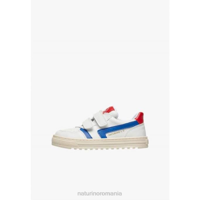 copii Naturino alb-albastru cer ceonia vl. adidași din piele artificială 4J4P48