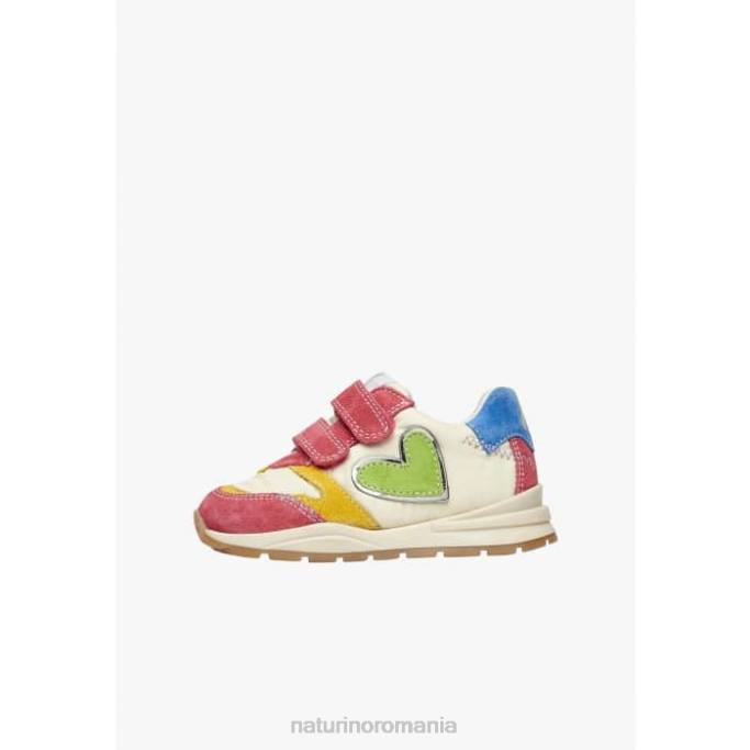 copii Naturino alb fucsia quelly vl adidasi din piele intoarsa si stofa 4J4P479