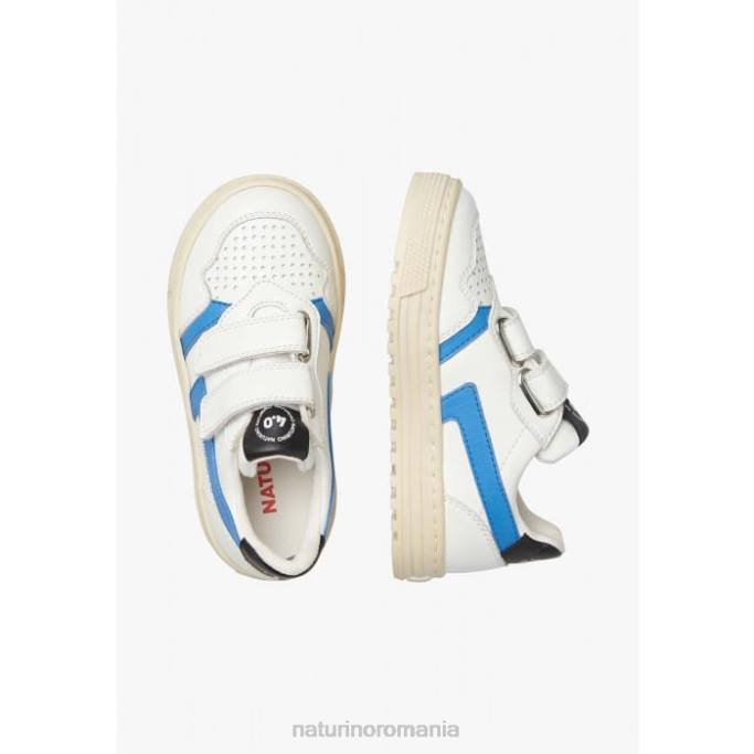 copii Naturino alb-marine ceonia vl. adidași din piele artificială 4J4P47
