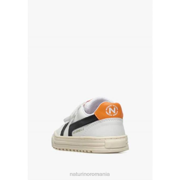copii Naturino alb negru ceonia vl. adidași din piele artificială 4J4P49