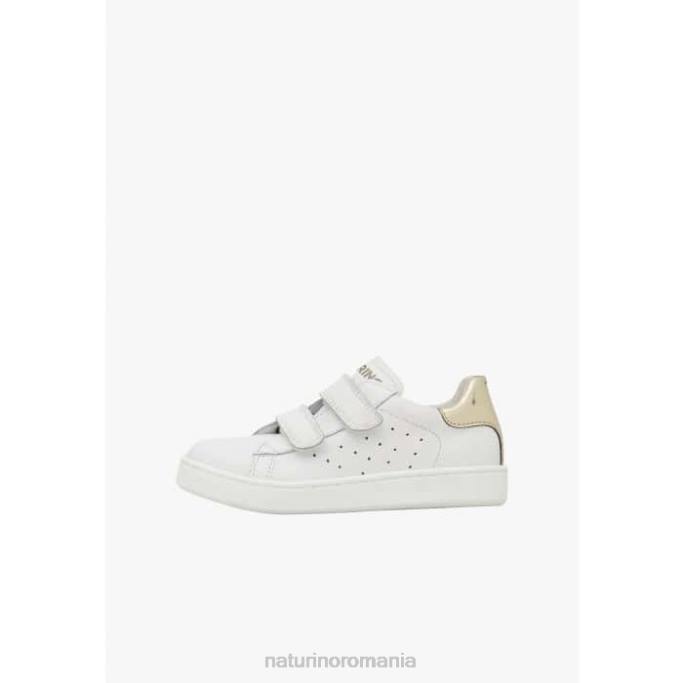 copii Naturino alb-platină hasselt 2 vl. adidași din piele 4J4P439