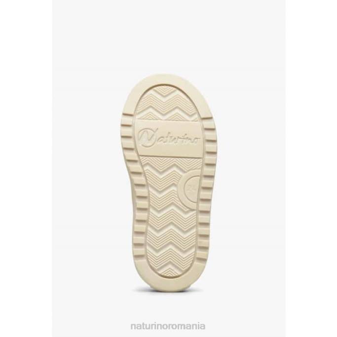 copii Naturino alb roșu ceonia vl. adidași din piele artificială 4J4P50