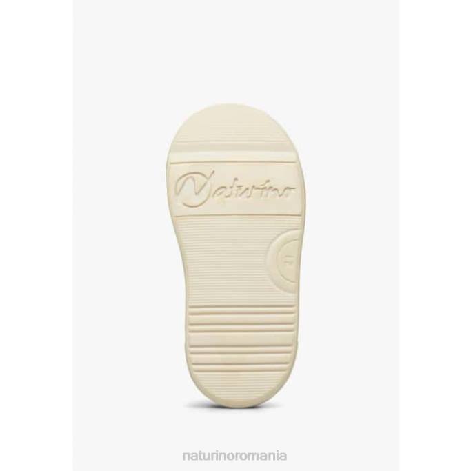 copii Naturino alb-roz dabos adidași din material textil 4J4P509