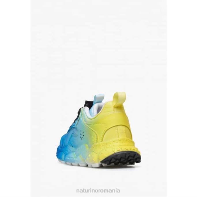 copii Naturino albastru-albastru cer doi junior. adidași din piele ecologică și material textil 4J4P39