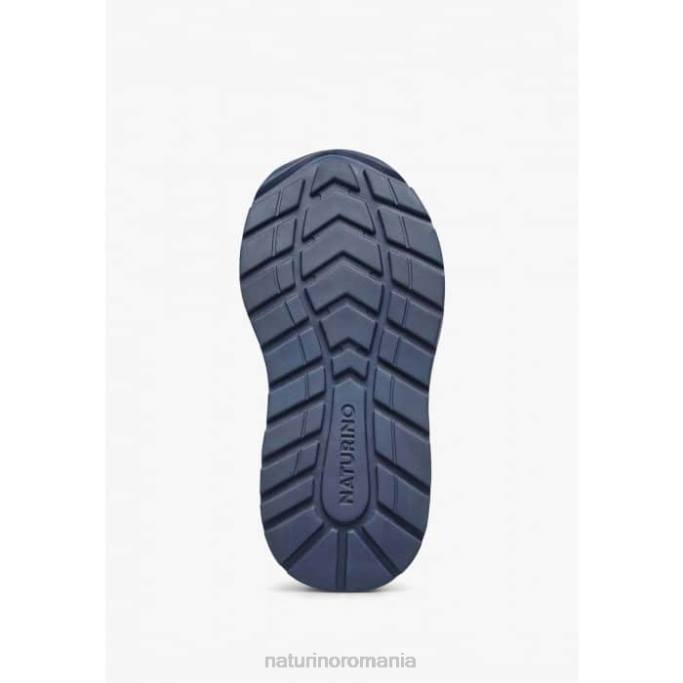 copii Naturino albastru argal vl adidasi din piele intoarsa si stofa 4J4P395