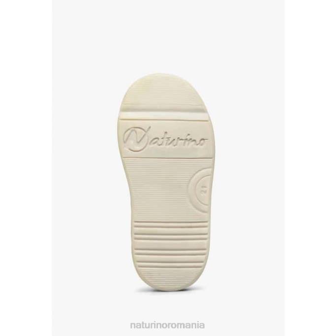 copii Naturino albastru-cognac traian vl adidași din piele și piele de căprioară 4J4P499