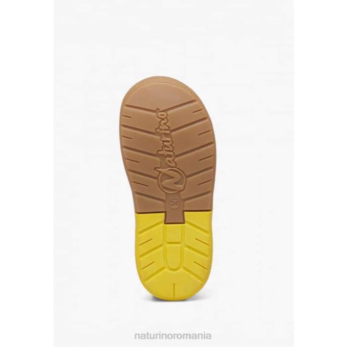 copii Naturino albastru deschis gabby vl pantofi primii pasi din piele nappa 4J4P436