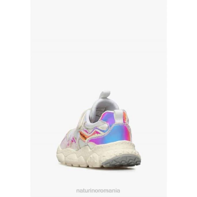 copii Naturino albastru deschis-liliac yamano 3 vl junior. adidași din piele artificială și țesătură tehnică 4J4P43