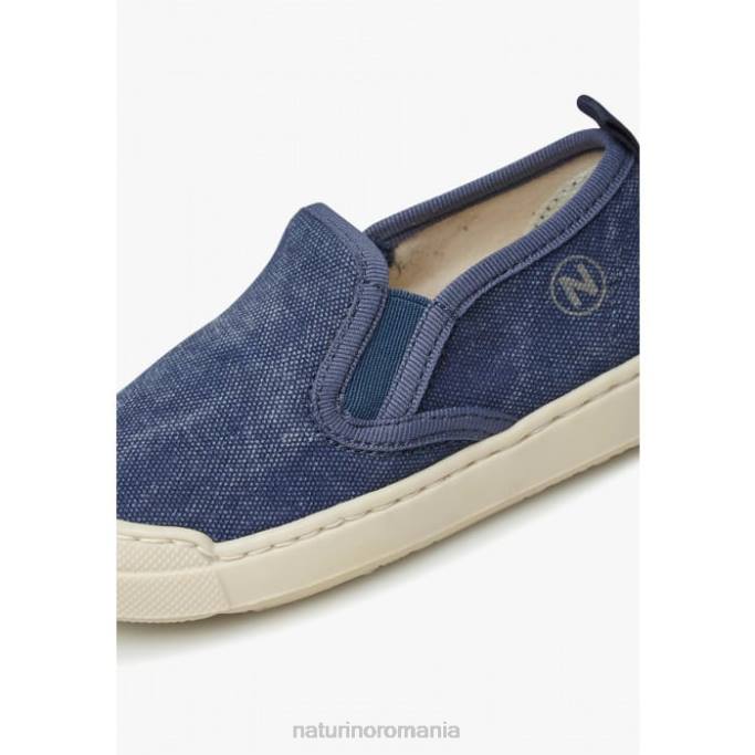 copii Naturino albastru henntor adidași din material textil 4J4P393