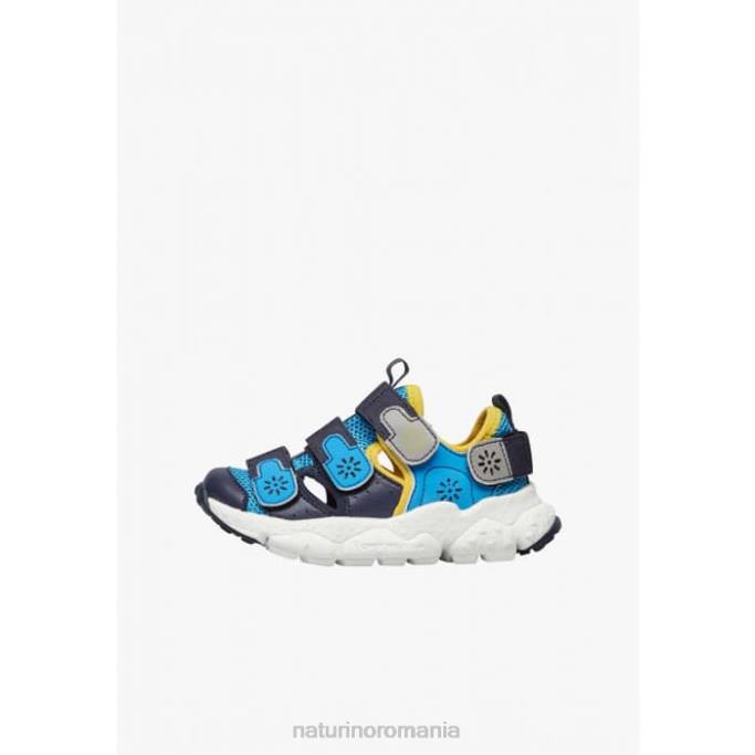 copii Naturino bleumarin-albastru deschis ray junior vl. adidași din piele ecologică și material textil 4J4P30