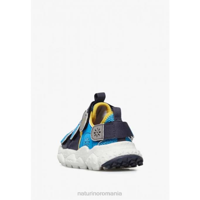 copii Naturino bleumarin-albastru deschis ray junior vl. adidași din piele ecologică și material textil 4J4P30