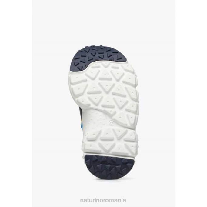 copii Naturino bleumarin-albastru deschis ray junior vl. adidași din piele ecologică și material textil 4J4P30