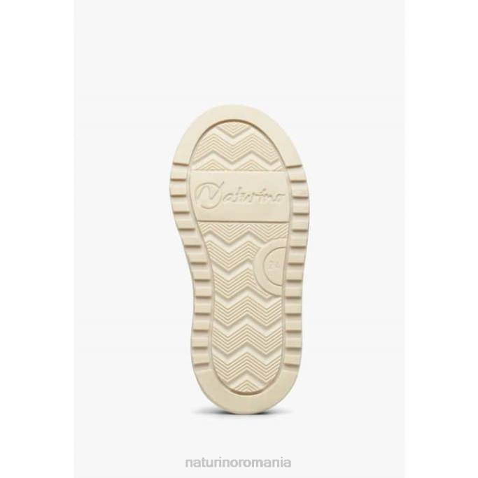 copii Naturino cer albastru-bej hess vl. adidași din piele și piele de căprioară 4J4P382