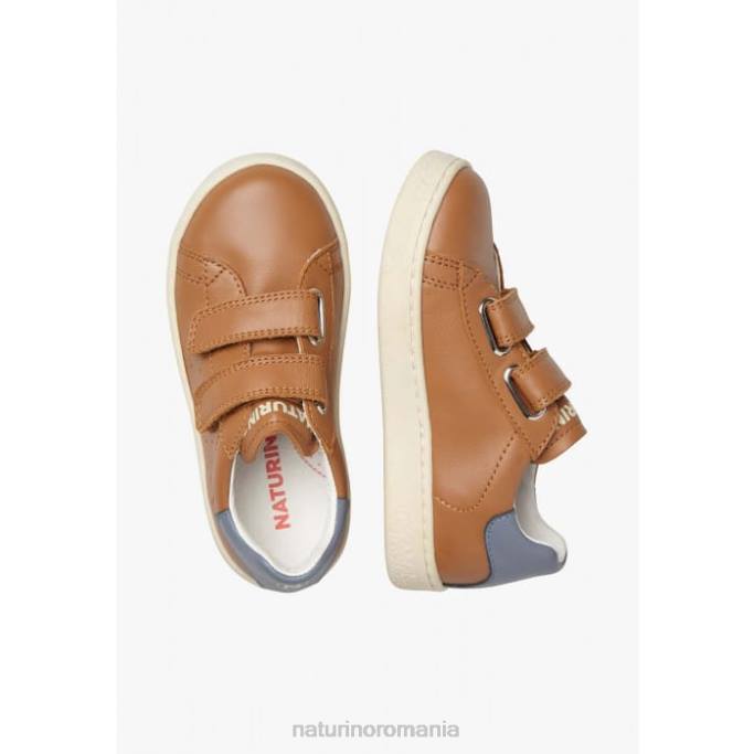 copii Naturino coniac hasselt 2 vl. adidași din piele 4J4P452