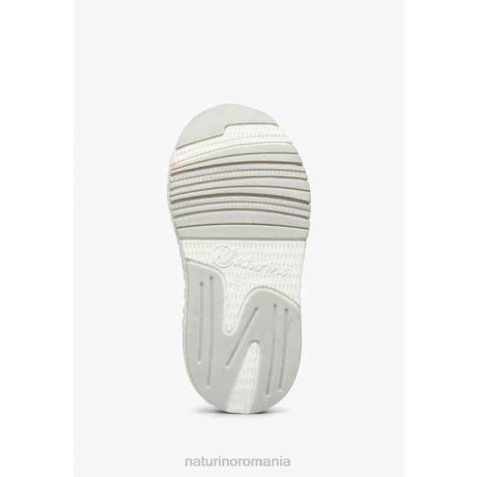 copii Naturino galben jesko vl. adidasi din piele intoarsa si tesatura tehnica 4J4P373