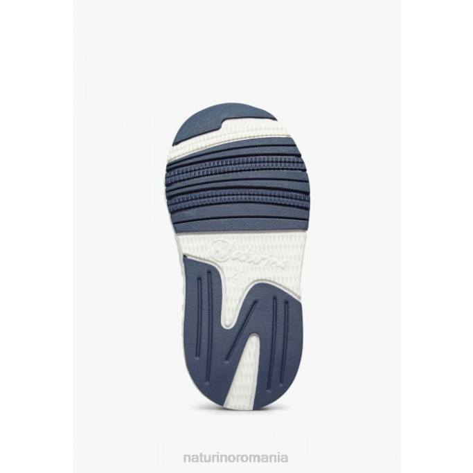 copii Naturino gri porumbel jesko vl. adidasi din piele intoarsa si tesatura tehnica 4J4P413