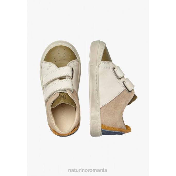copii Naturino gri porumbel traian vl adidași din piele și piele de căprioară 4J4P496