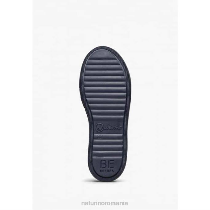 copii Naturino marina caleb vl adidași din piele nappa și piele de căprioară 4J4P435