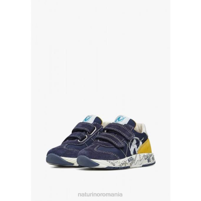 copii Naturino marina jesko vl. adidasi din piele intoarsa si tesatura tehnica 4J4P504