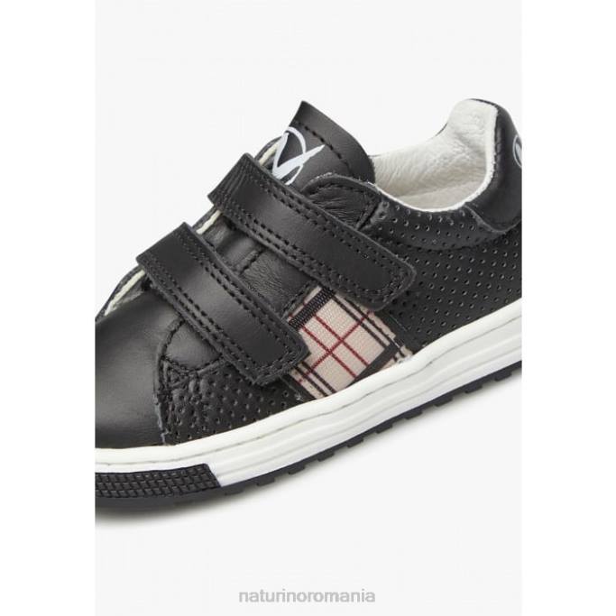 copii Naturino negru cusătură vl adidași din piele 4J4P443