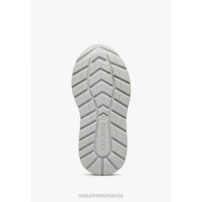 copii Naturino roz argal vl adidași din piele și material textil 4J4P445