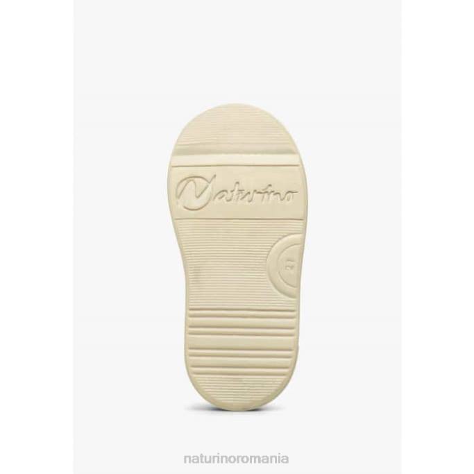 copii Naturino roz clarendon zip adidași din piele și piele de căprioară 4J4P411