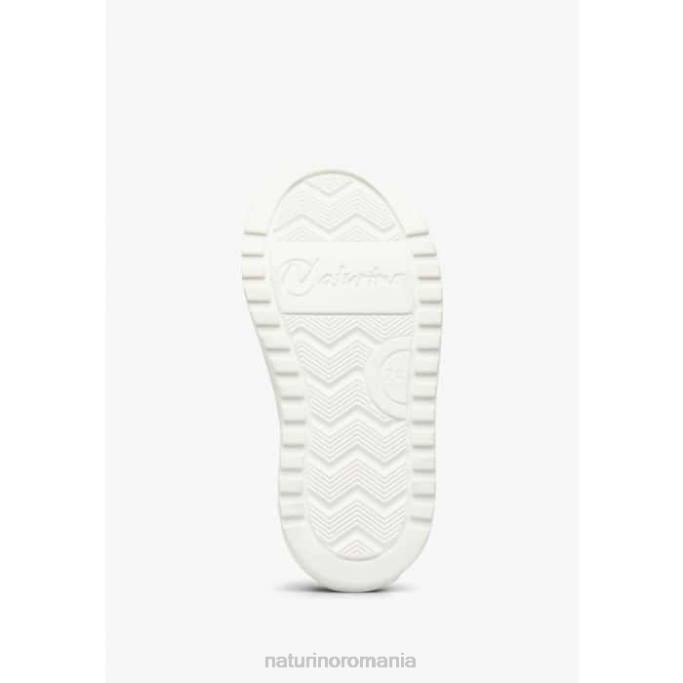 copii Naturino roz pudra fermoar blitz. adidași din piele și piele de căprioară 4J4P383