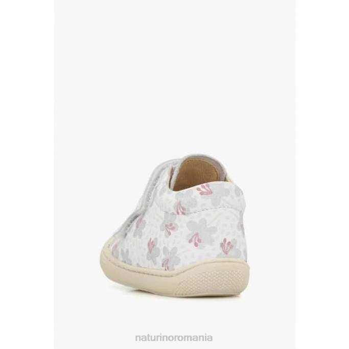 copii Naturino alb-argintiu cocon vl pantofi primii pasi din piele 4J4P160