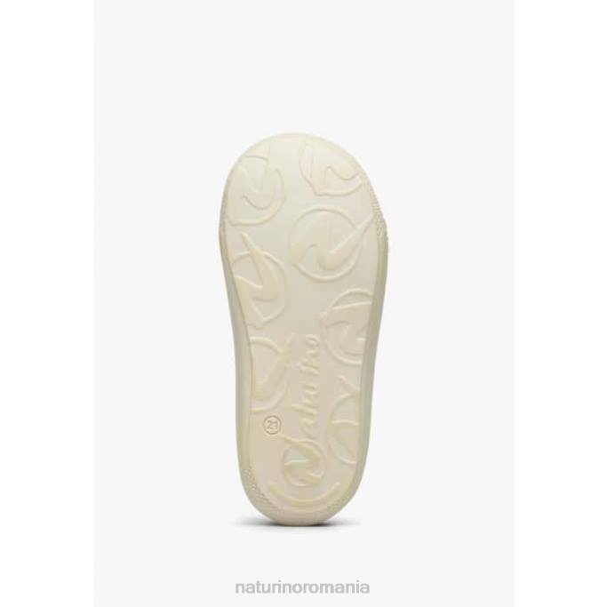copii Naturino alb cocon vl pantofi primii pasi din piele nappa 4J4P216