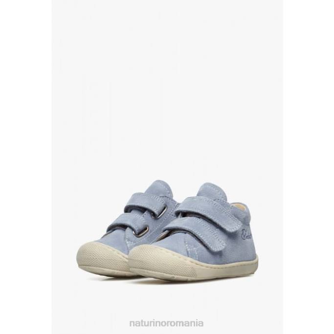 copii Naturino albastru deschis cocon vl pantofi de piele intoarsa primii pasi 4J4P215