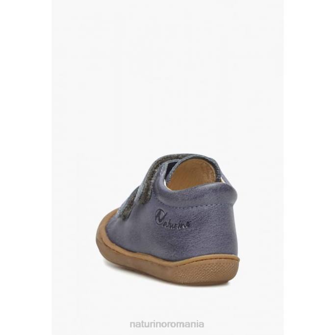 copii Naturino albastru deschis cocon vl pantofi primii pasi din piele nappa 4J4P197