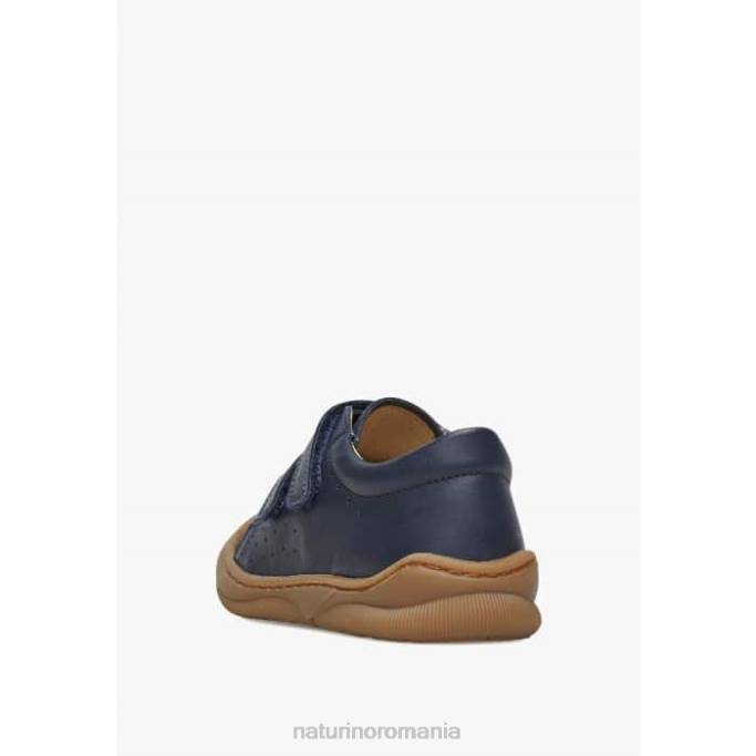 copii Naturino albastru gabby vl pantofi primii pasi din piele nappa 4J4P126