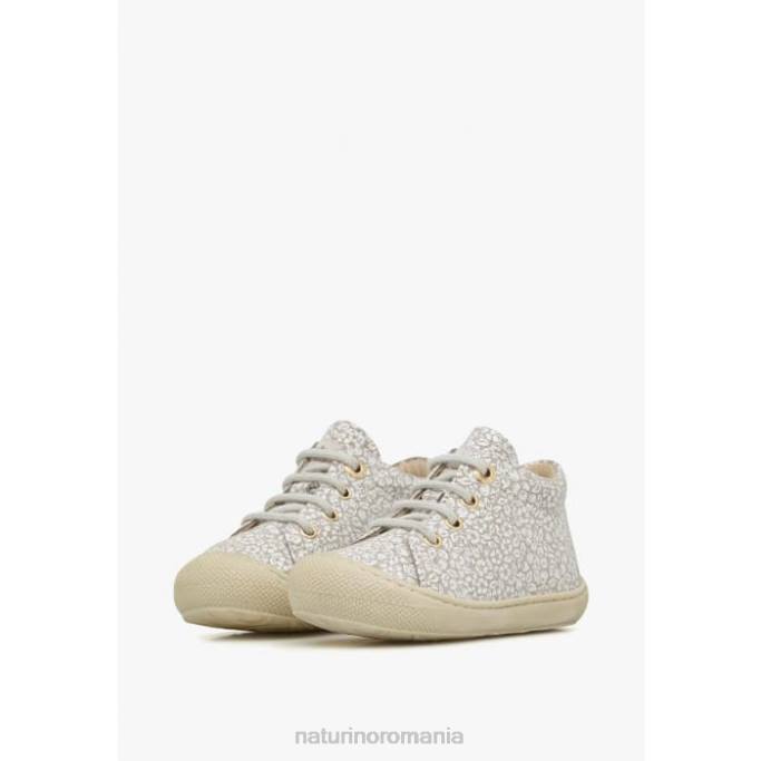 copii Naturino bej cocon pantofi de piele intoarsa primii pasi 4J4P109