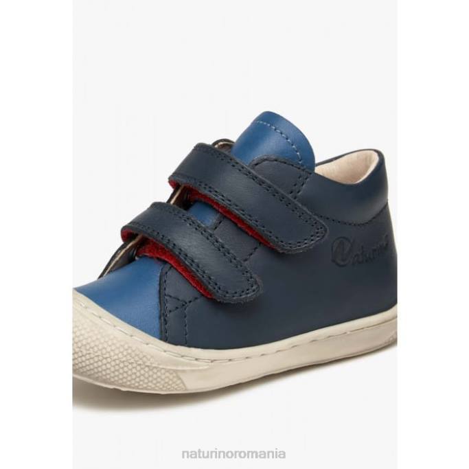 copii Naturino bleumarin-albastru deschis cocon vl pantofi primii pasi din piele nappa 4J4P61