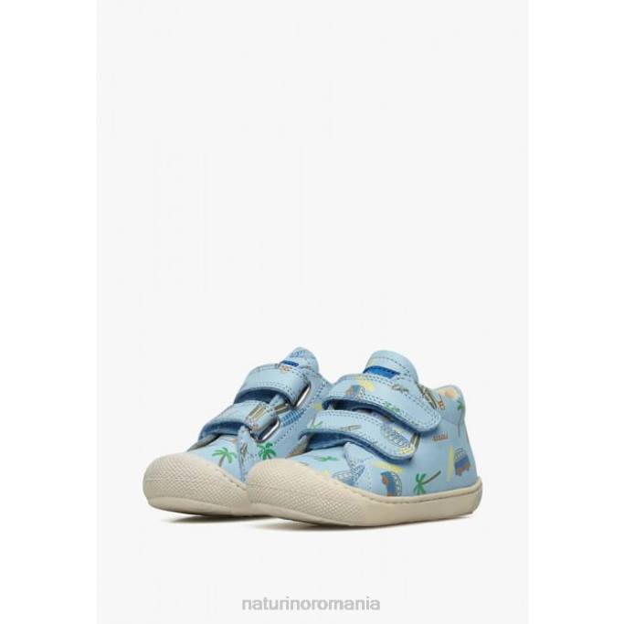 copii Naturino cer albastru cocon vl pantofi primii pasi din piele 4J4P159