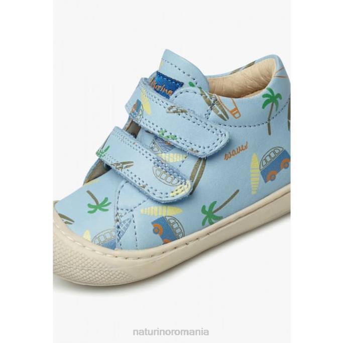 copii Naturino cer albastru cocon vl pantofi primii pasi din piele 4J4P159