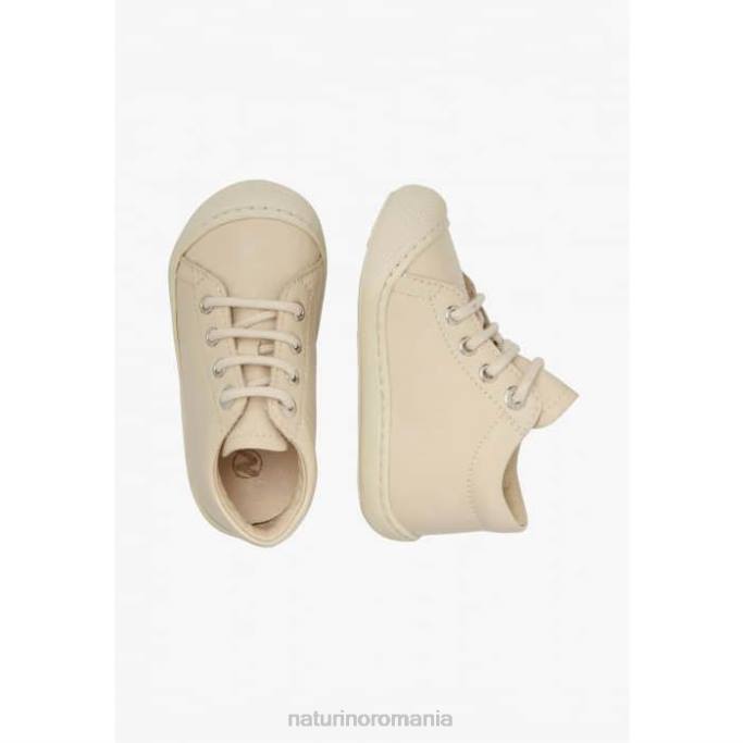 copii Naturino cremă cocon pantofi de prim pas din piele lacuita 4J4P150
