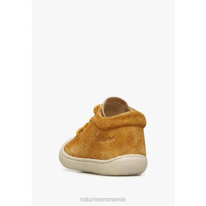 copii Naturino dovleac cocon pantofi de piele intoarsa primii pasi 4J4P153