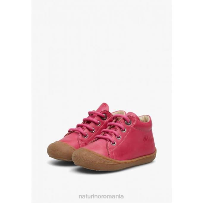 copii Naturino fucsie cocon pantofi pentru copii din piele napa 4J4P111