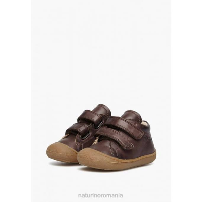 copii Naturino maro inchis cocon vl pantofi primii pasi din piele nappa 4J4P195