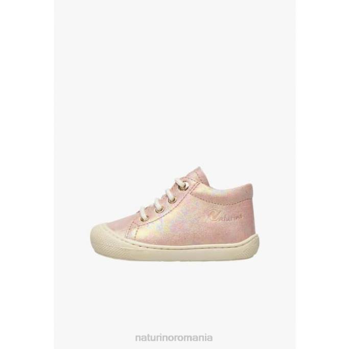 copii Naturino roz cocon pantofi de piele intoarsa primii pasi 4J4P95