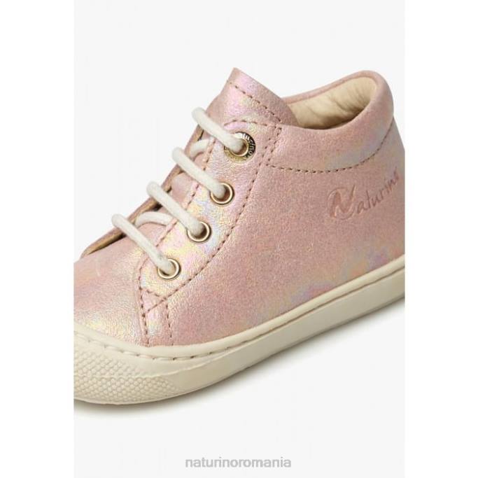 copii Naturino roz cocon pantofi de piele intoarsa primii pasi 4J4P95