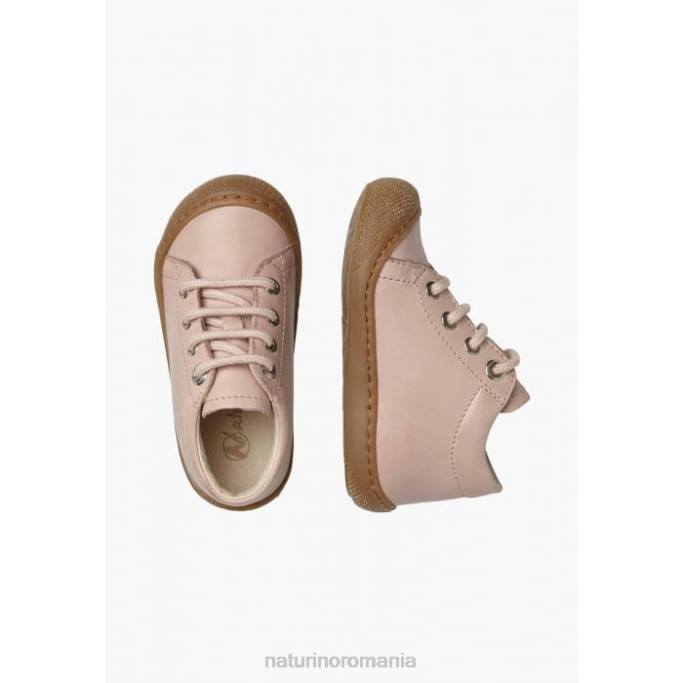 copii Naturino roz pudra cocon pantofi pentru copii din piele napa 4J4P133