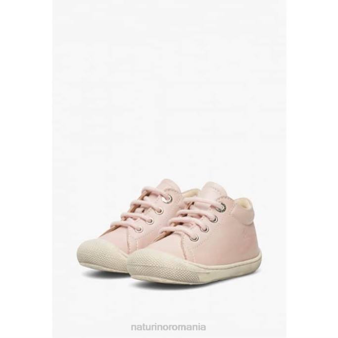 copii Naturino roz pudra cocon pantofi primii pasi din piele nappa 4J4P115
