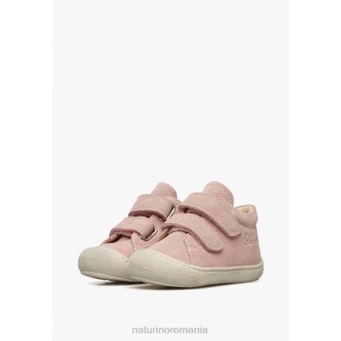 copii Naturino roz pudra cocon vl pantofi de piele intoarsa primii pasi 4J4P65