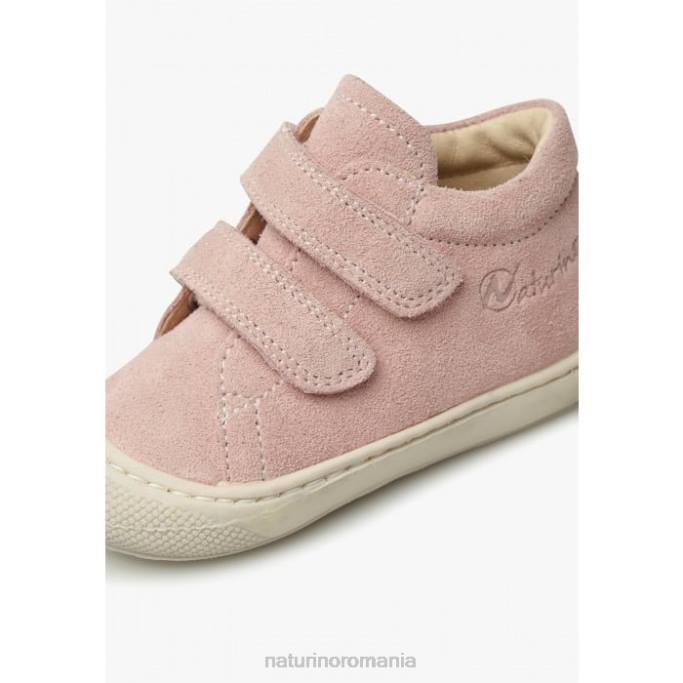 copii Naturino roz pudra cocon vl pantofi de piele intoarsa primii pasi 4J4P65