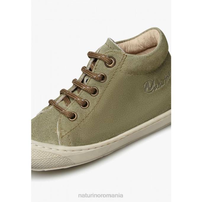 copii Naturino verde armată cocon pantofi de piele intoarsa primii pasi 4J4P56
