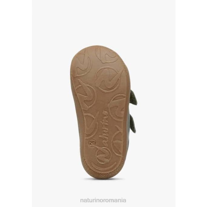 copii Naturino verde deschis cocon vl pantofi primii pasi din piele nappa 4J4P151